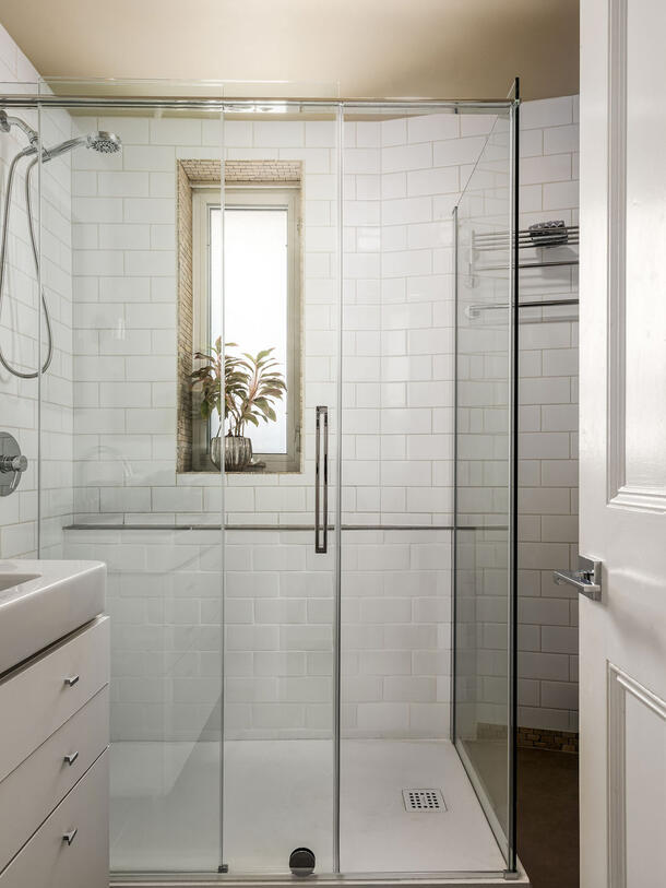 Partial bathroom reno